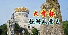 黑jj爆操粉色嫰逼中国浙江-绍兴大香林旅游风景区